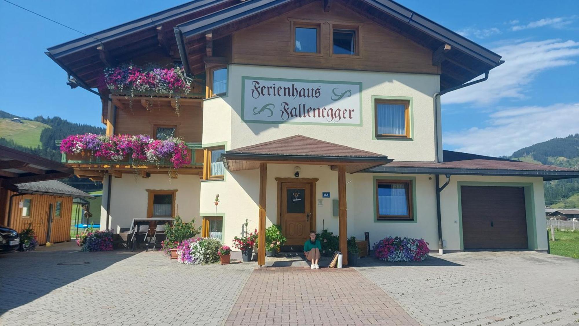 Ferienhaus Fallenegger Флахау Екстер'єр фото